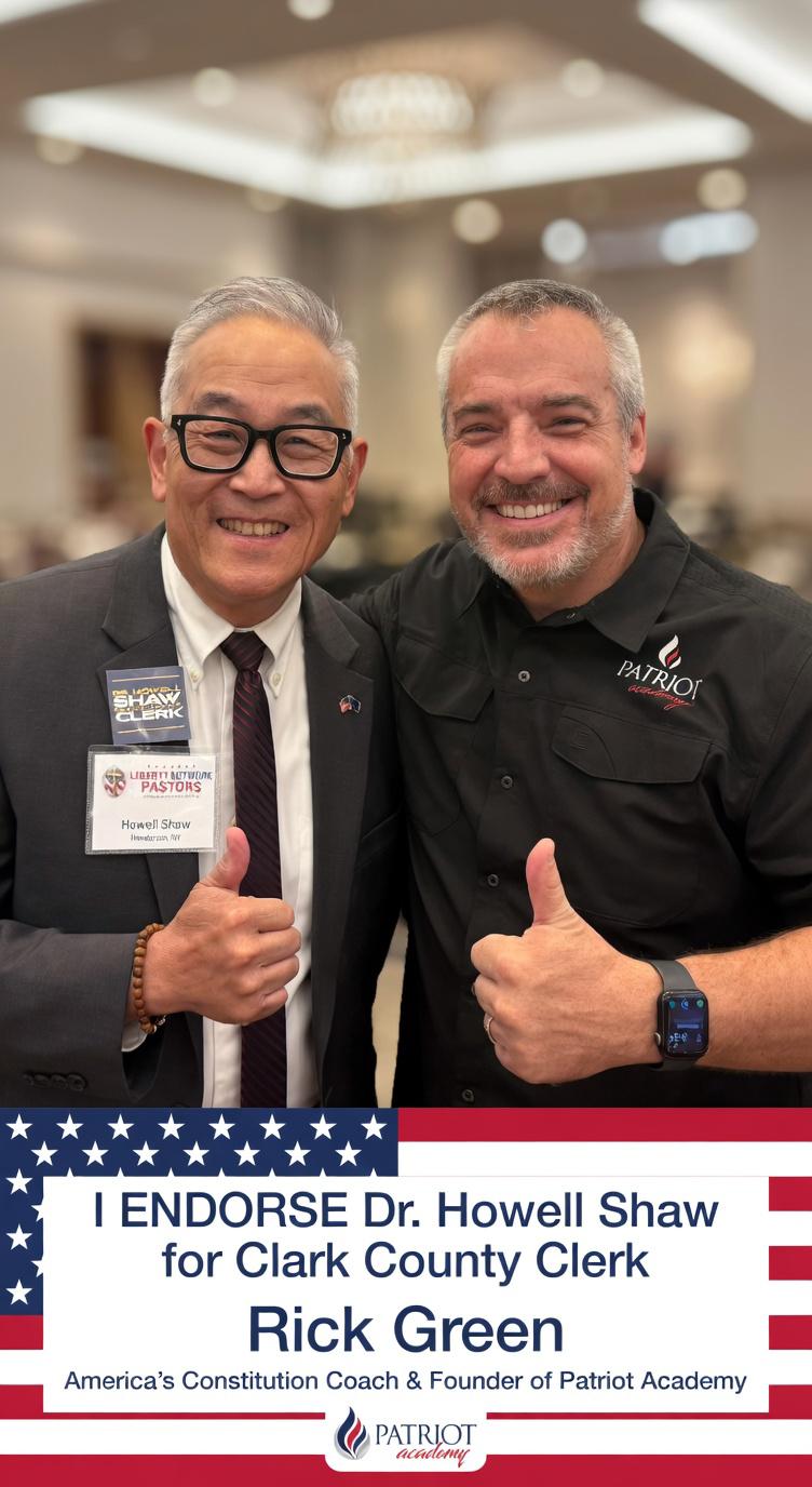 Dr. Howell Shaw and Rick Green Endorsement